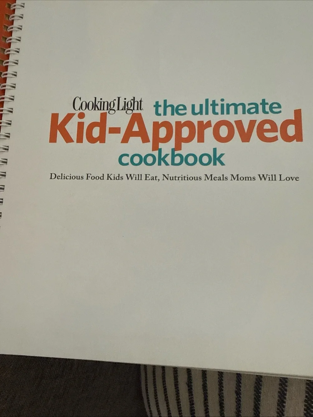 Cooking light kid approved